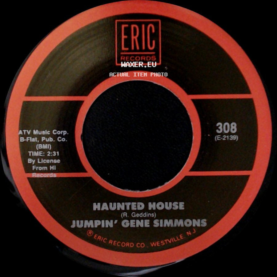 Ace Cannon / Jumpin' Gene Simmons - Tuff / Haunted House side B