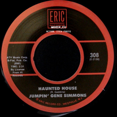 Jumpin' Gene Simmons / Ace Cannon - Haunted House / Tuff side A