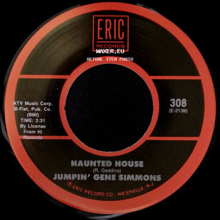 Ace Cannon / Jumpin' Gene Simmons - Tuff / Haunted House side B