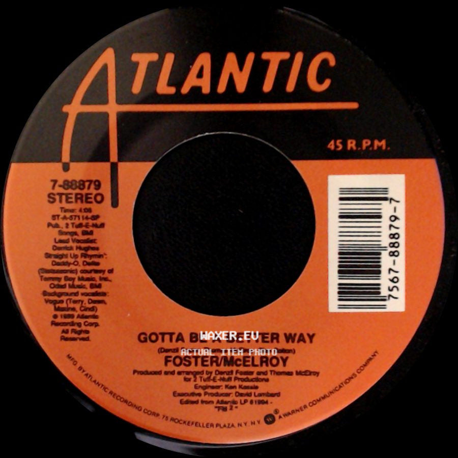 Foster/Mcelroy - Gotta Be A Better Way / Desperately side A