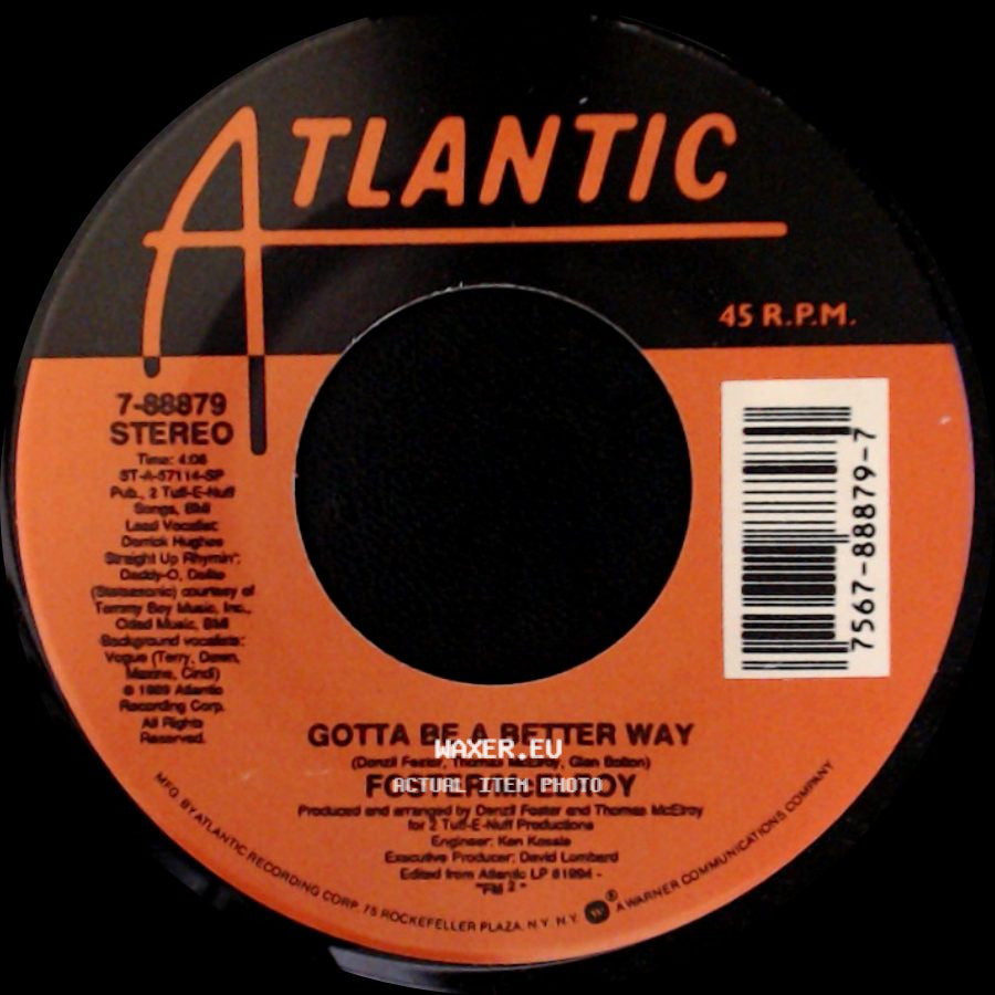 Foster/Mcelroy - Gotta Be A Better Way / Desperately side A