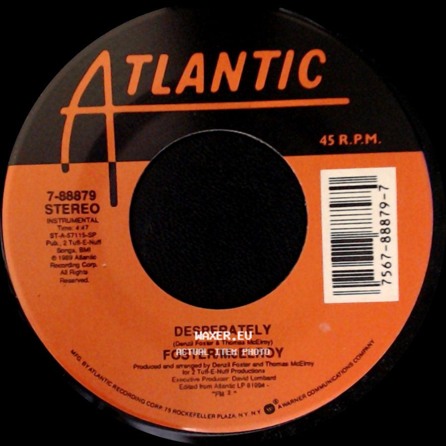Foster/Mcelroy - Gotta Be A Better Way / Desperately side B