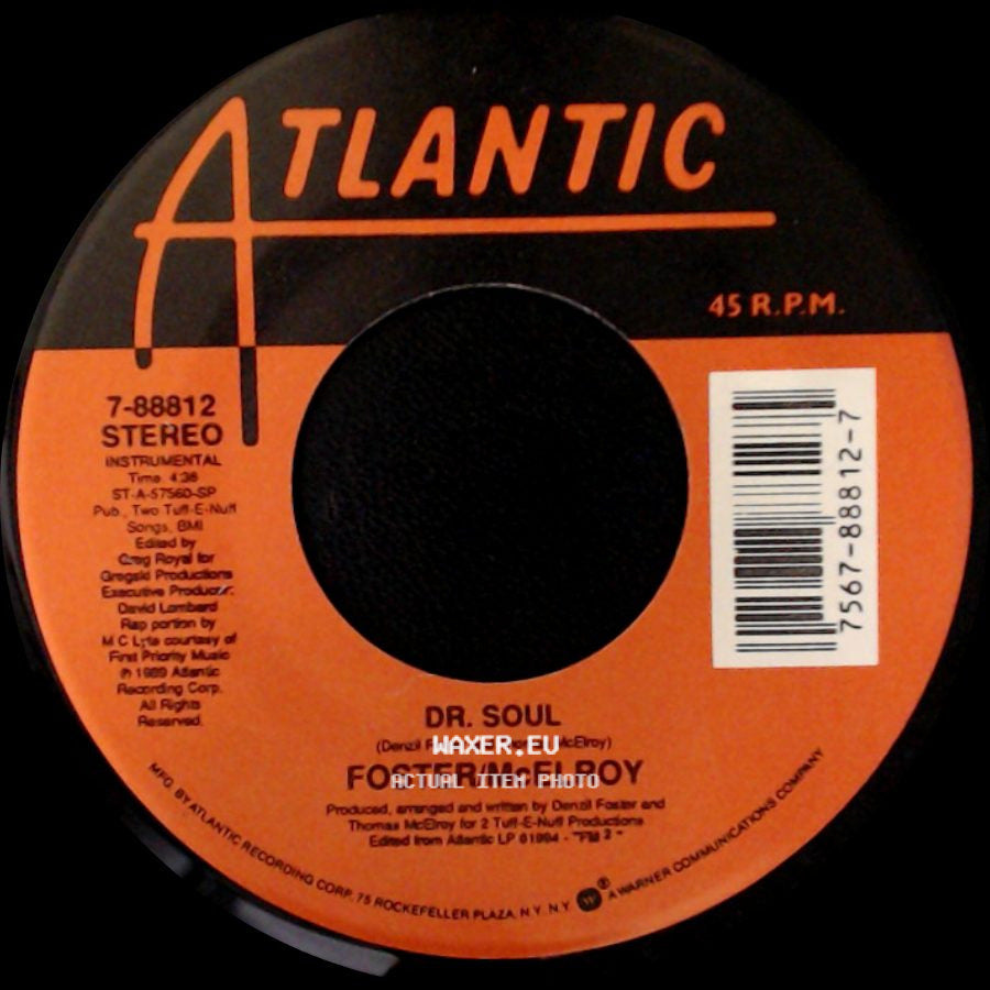 Foster/Mcelroy - Dr. Soul / Dr. Soul side B