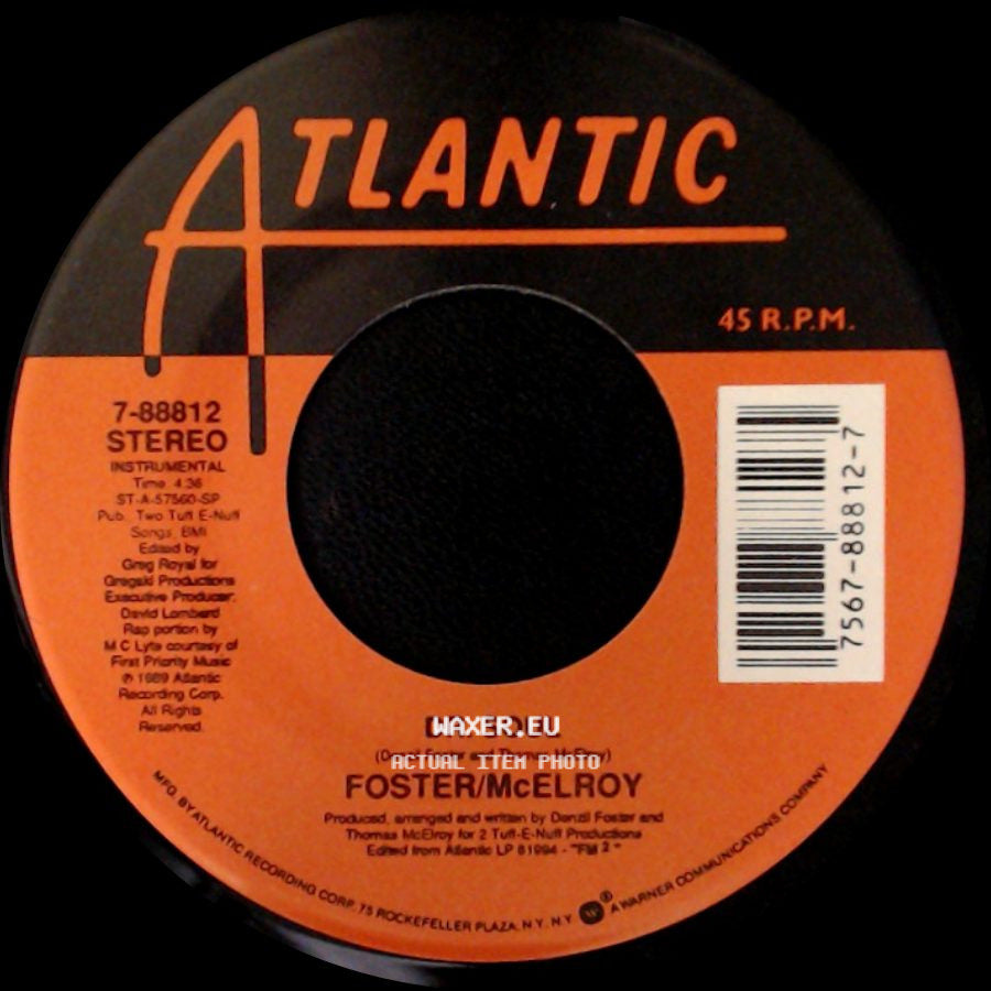 Foster/Mcelroy - Dr. Soul / Dr. Soul side B
