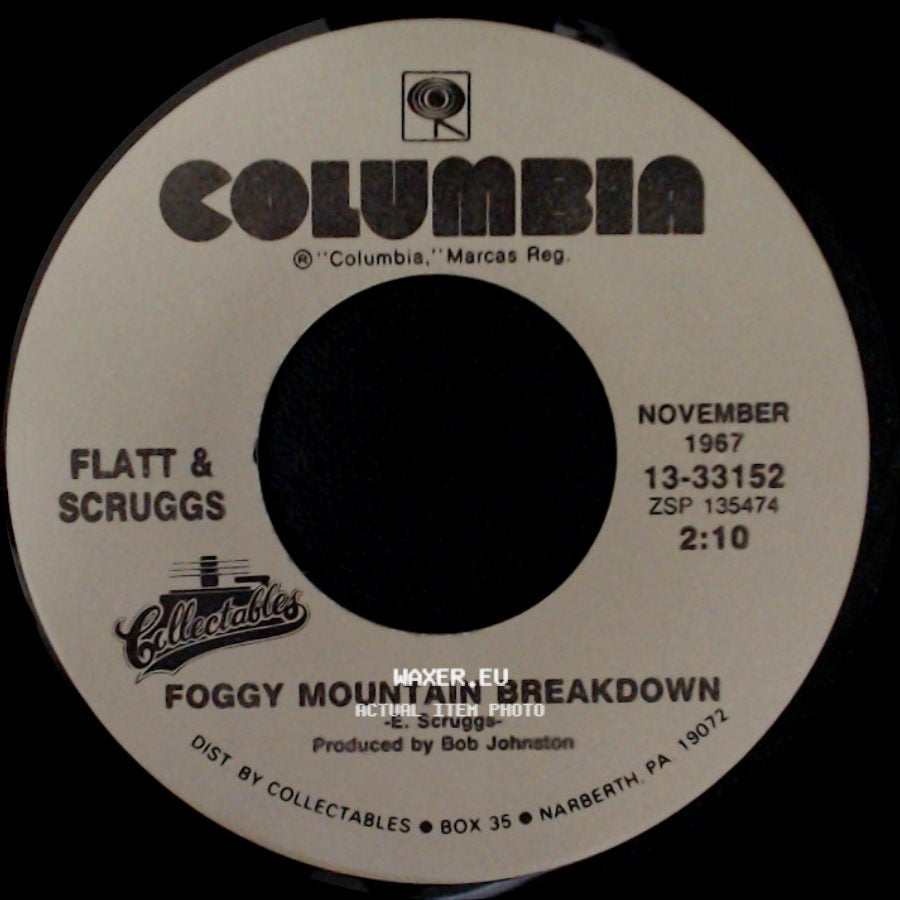 Flatt & Scruggs - Foggy Mountain Breakdown / Like A Rolling Stone side A