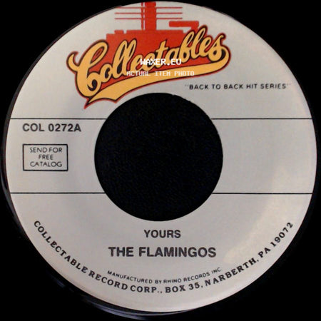 The Flamingos - Yours / You, Me & The Sea side A
