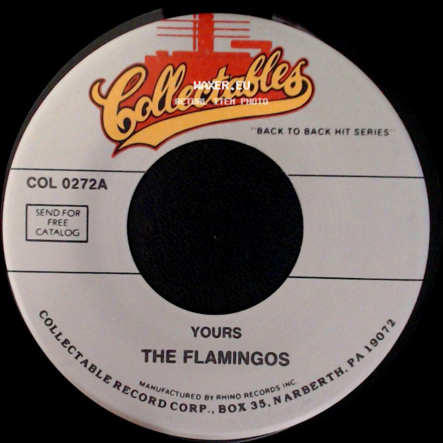The Flamingos - Yours / You, Me & The Sea side A