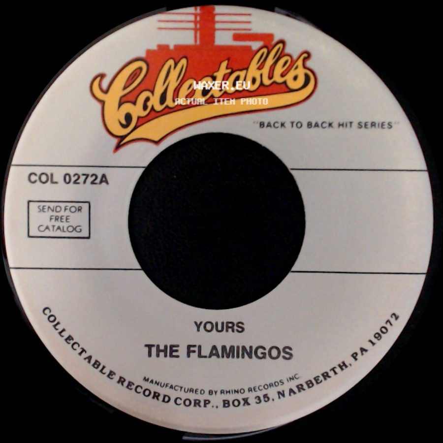 The Flamingos - Yours / You, Me & The Sea side A