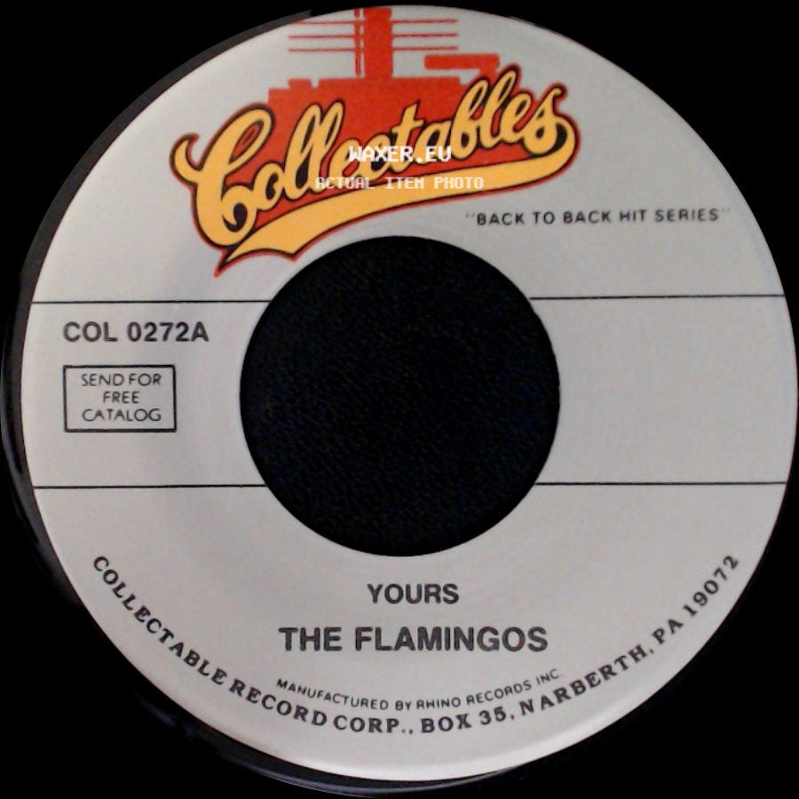 The Flamingos - Yours / You, Me & The Sea side A
