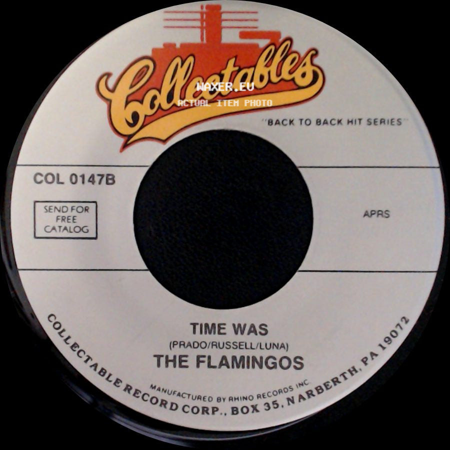 The Flamingos - Your Other Love / Time Was side B