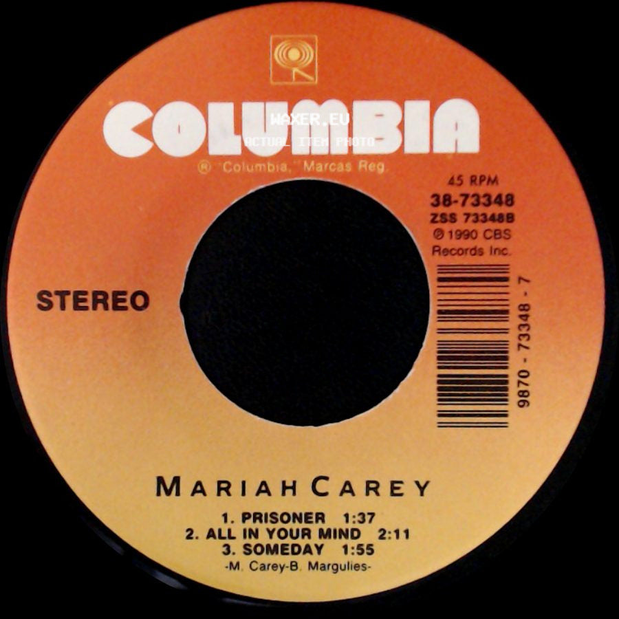 Mariah Carey - Unknown Title A / Vision Of Love side A