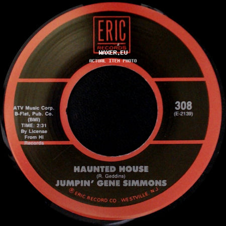 Ace Cannon / Jumpin' Gene Simmons - Tuff / Haunted House side B