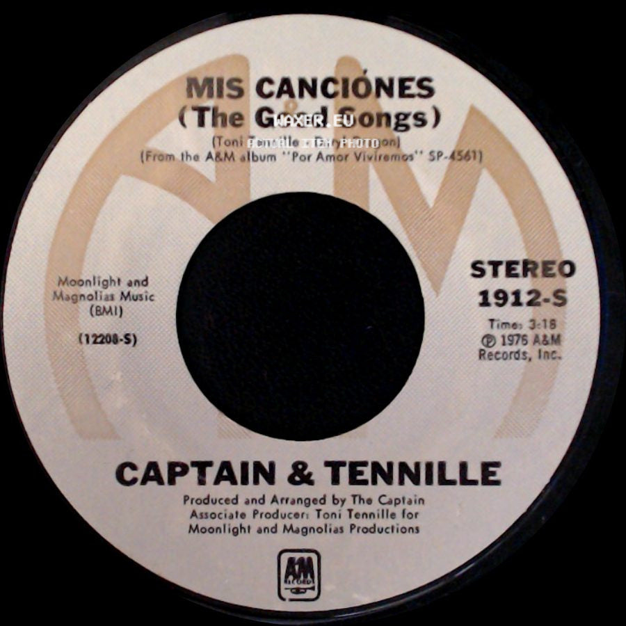 Captain & Tennille - Mis Canciones (The Good Songs) / Can't Stop Dancin' side A