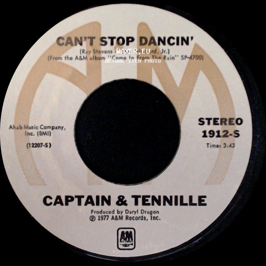 Captain & Tennille - Mis Canciones (The Good Songs) / Can't Stop Dancin' side B