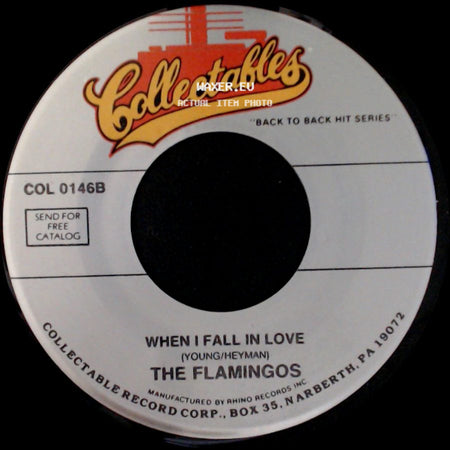 The Flamingos - When I Fall In Love / Nobody Loves Me Like You side A