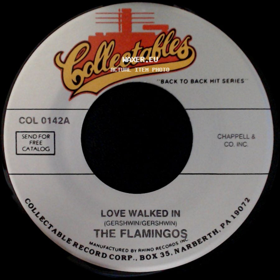 The Flamingos - Love Walked In / At The Prom side A