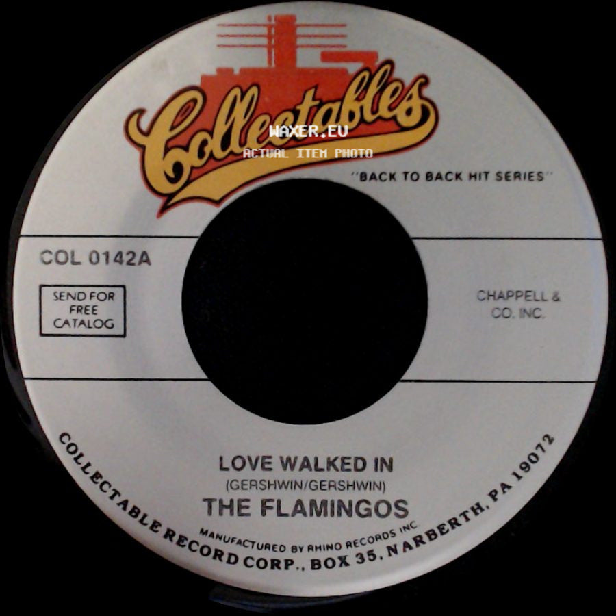 The Flamingos - Love Walked In / At The Prom side A