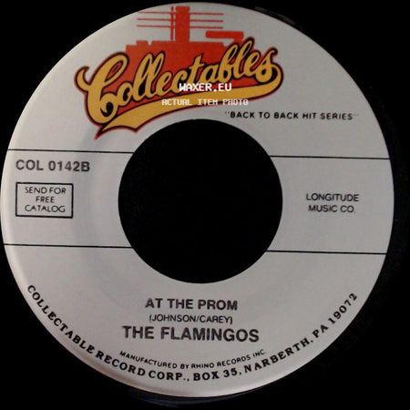 The Flamingos - Love Walked In / At The Prom side B