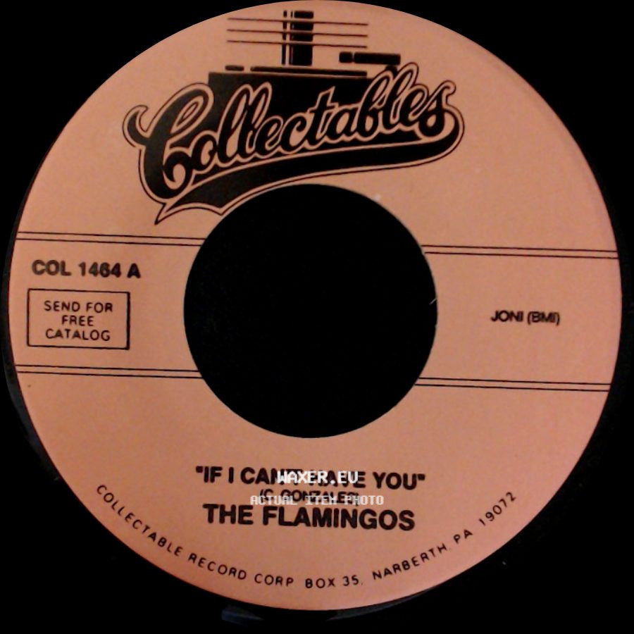 The Flamingos - If I Can't Have You / Plan For Love side A