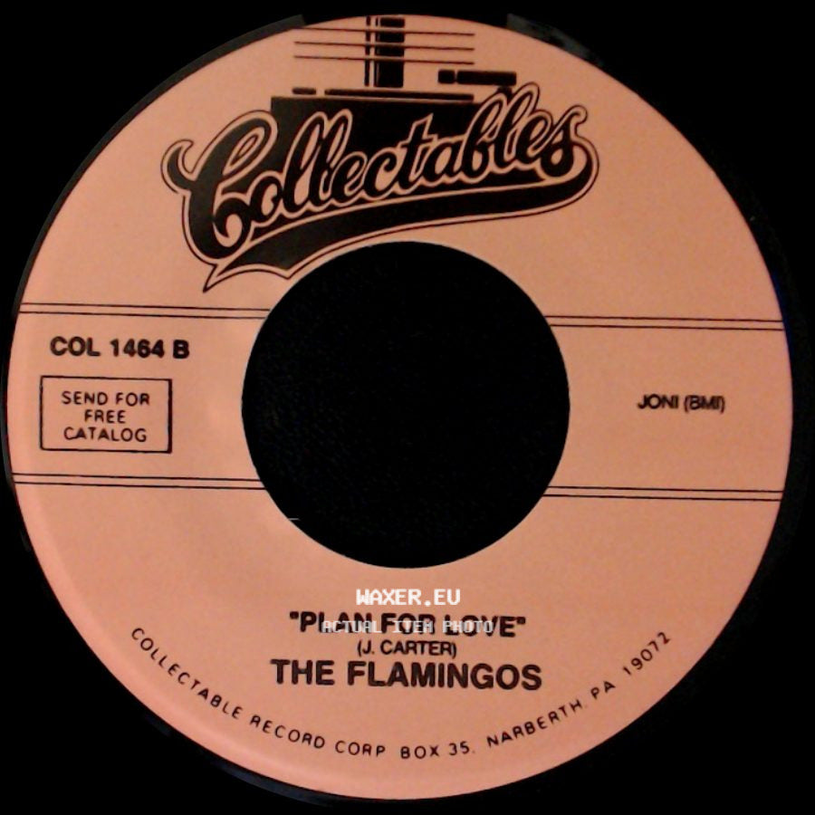 The Flamingos - If I Can't Have You / Plan For Love side B