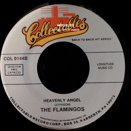 The Flamingos - I Was Such A Fool (To Fall In Love With You) / Heavenly Angel side B