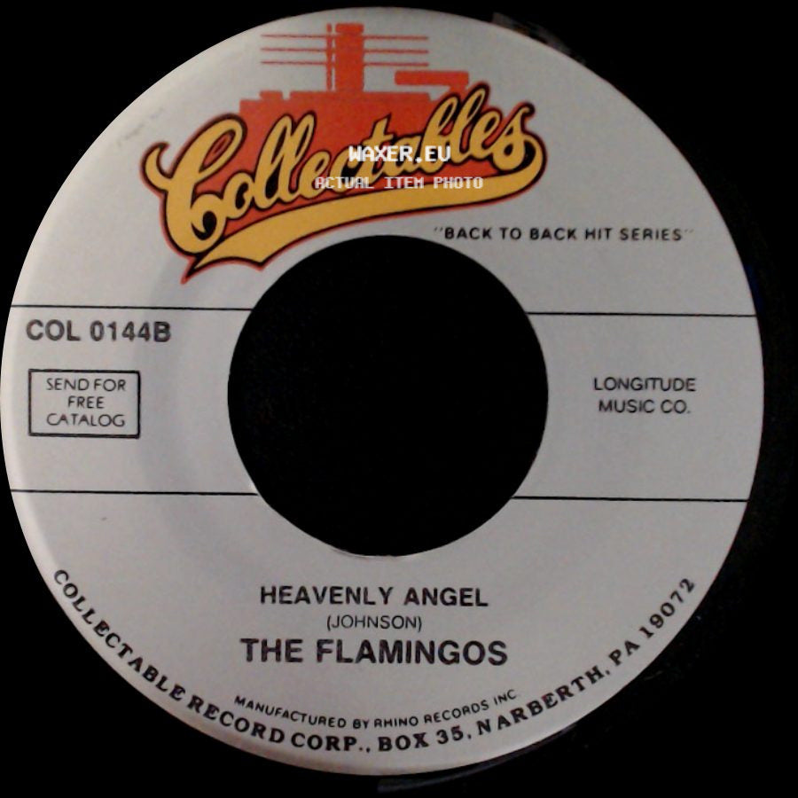 The Flamingos - Heavenly Angel / I Was Such A Fool (To Fall In Love With You) side A
