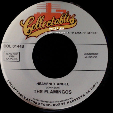 The Flamingos - Heavenly Angel / I Was Such A Fool (To Fall In Love With You) side A