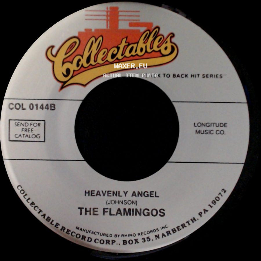 The Flamingos - Heavenly Angel / I Was Such A Fool (To Fall In Love With You) side A