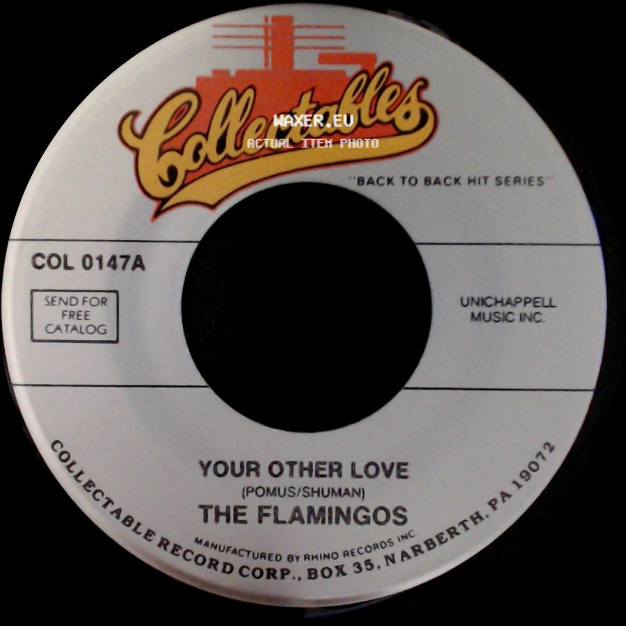 The Flamingos - Your Other Love / Time Was side A