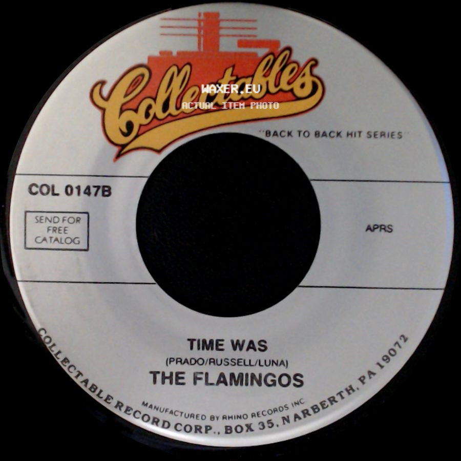 The Flamingos - Your Other Love / Time Was side B