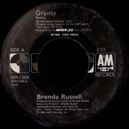 Brenda Russell - Gravity Remix / Le Restaurant side A