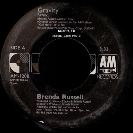 Brenda Russell - Gravity Remix / Le Restaurant side A