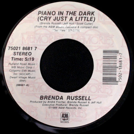 Brenda Russell - So Good, So Right / Piano In The Dark (Cry Just A Little) side B