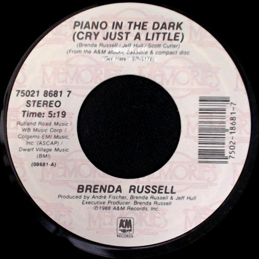 Brenda Russell - So Good, So Right / Piano In The Dark (Cry Just A Little) side B