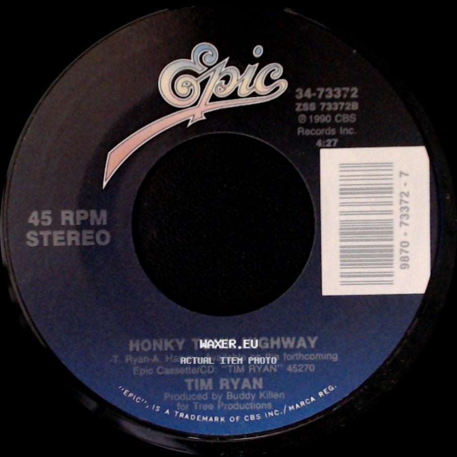 Tim Ryan - Dance In Circles / Honky Tonk Highway side B