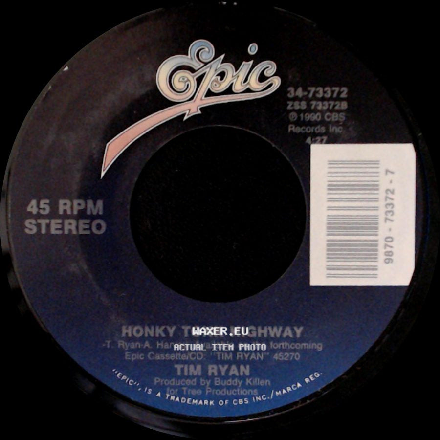 Tim Ryan - Dance In Circles / Honky Tonk Highway side B