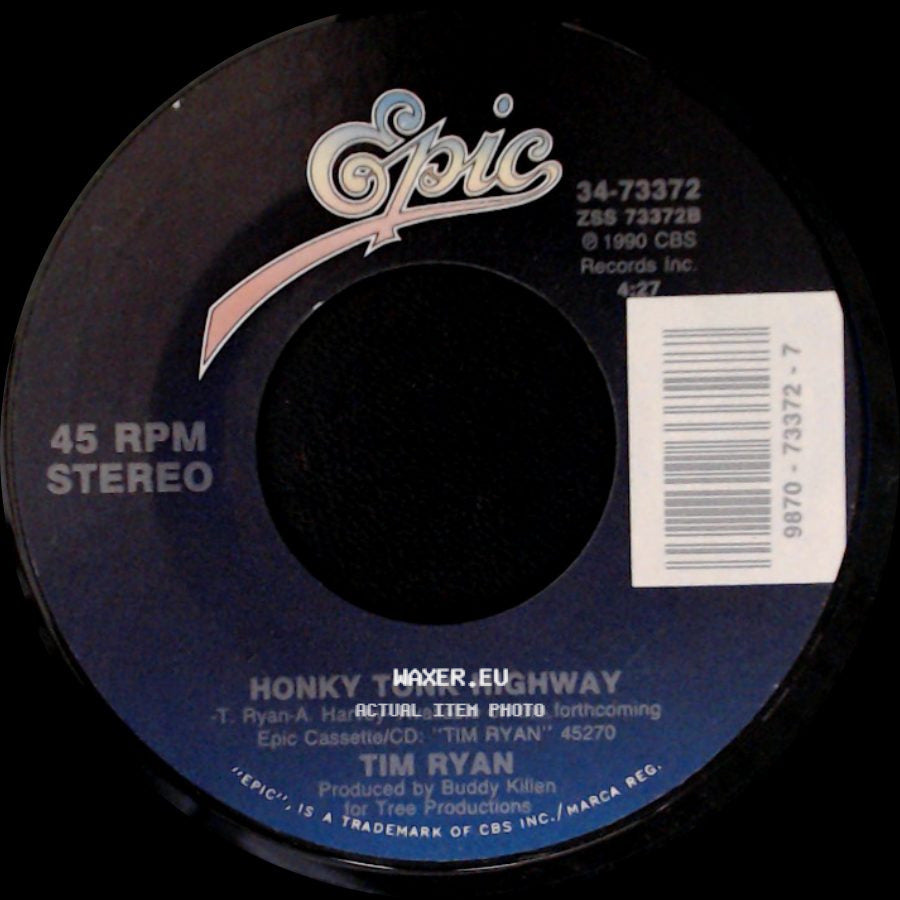 Tim Ryan - Honky Tonk Highway / Dance In Circles side A