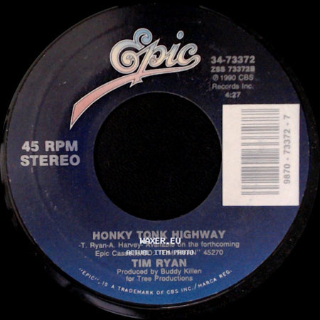 Tim Ryan - Honky Tonk Highway / Dance In Circles side A