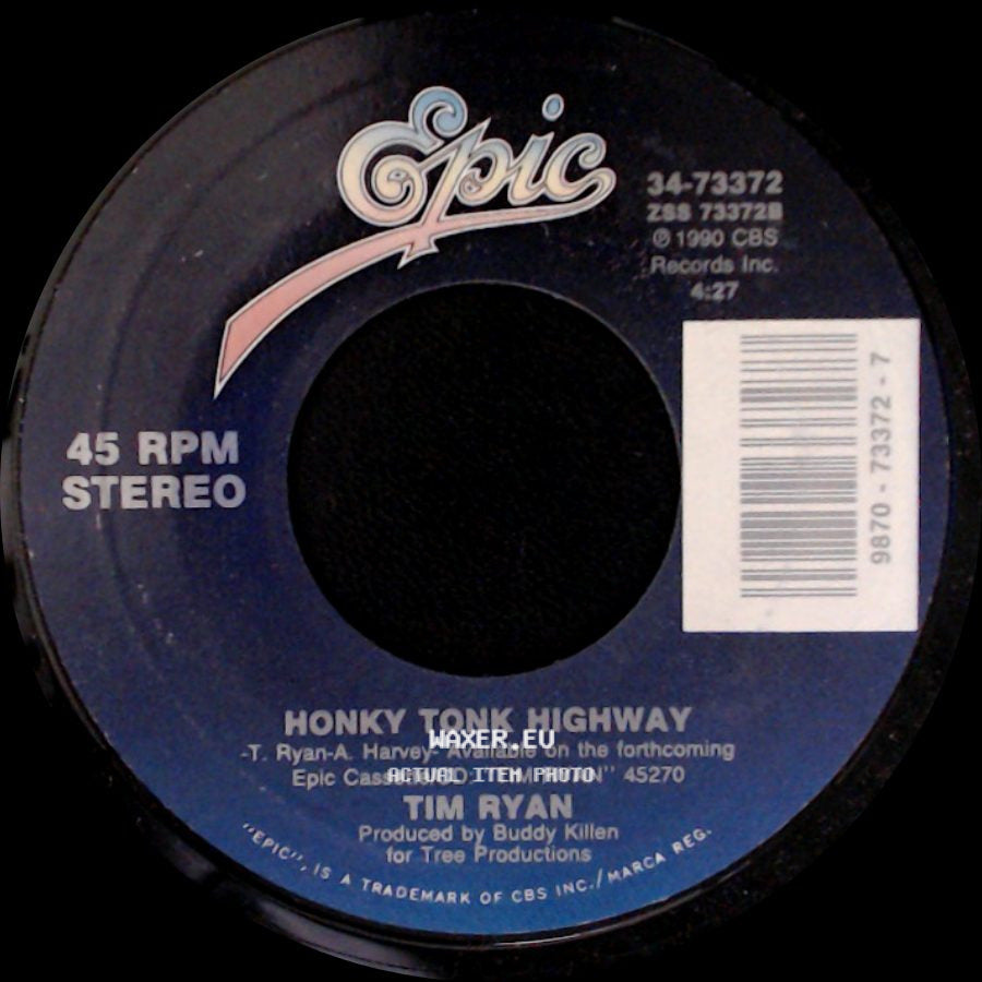 Tim Ryan - Honky Tonk Highway / Dance In Circles side A