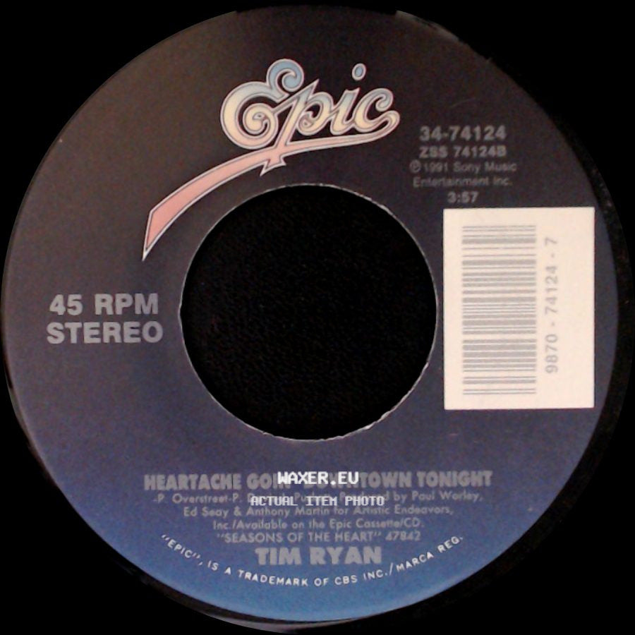 Tim Ryan - I Will Love You Anyhow / Heartache Goin' Downtown Tonight side B
