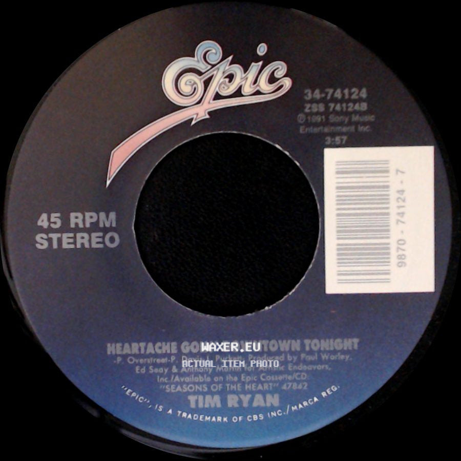 Tim Ryan - I Will Love You Anyhow / Heartache Goin' Downtown Tonight side B