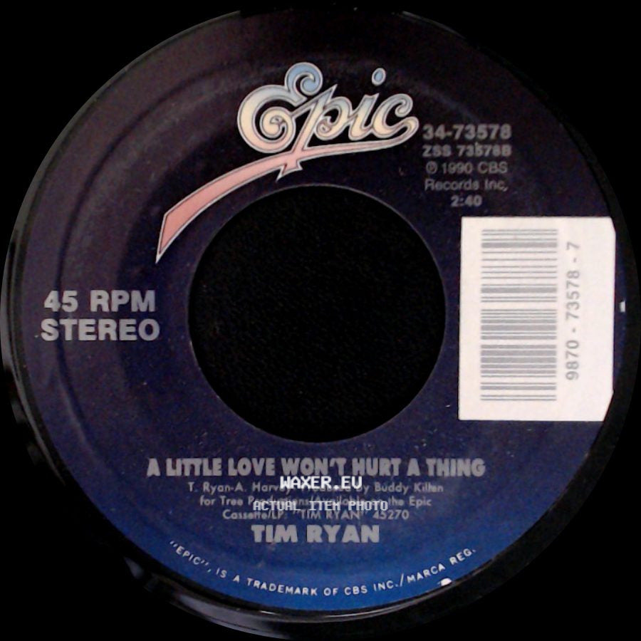 Tim Ryan - A Little Love Won't Hurt A Thing / Breakin' All The Way side A
