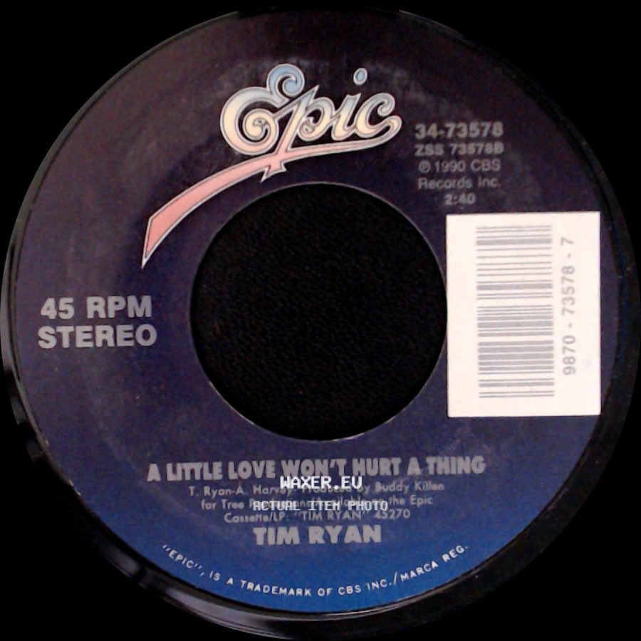 Tim Ryan - Breakin' All The Way / A Little Love Won't Hurt A Thing side B