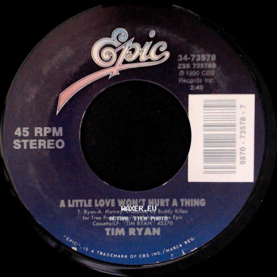Tim Ryan - A Little Love Won't Hurt A Thing / Breakin' All The Way side A