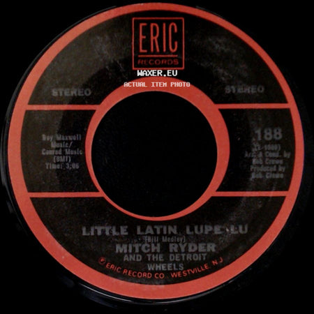Mitch Ryder And The Detroit Wheels - Jenny Take A Ride! / Little Latin Lupe Lu (Fbl Medley) side B