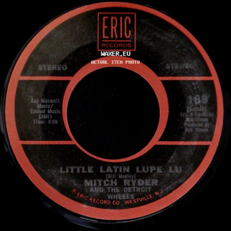 Mitch Ryder And The Detroit Wheels - Jenny Take A Ride! / Little Latin Lupe Lu side B