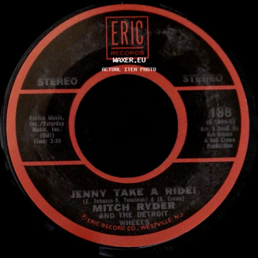 Mitch Ryder And The Detroit Wheels - Jenny Take A Ride! / Little Latin Lupe Lu side A