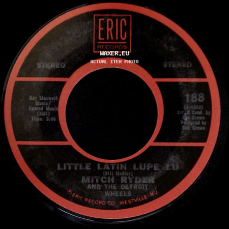 Mitch Ryder And The Detroit Wheels - Jenny Take A Ride! / Little Latin Lupe Lu side B