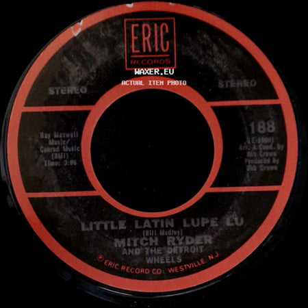 Mitch Ryder And The Detroit Wheels - Jenny Take A Ride! / Little Latin Lupe Lu side B