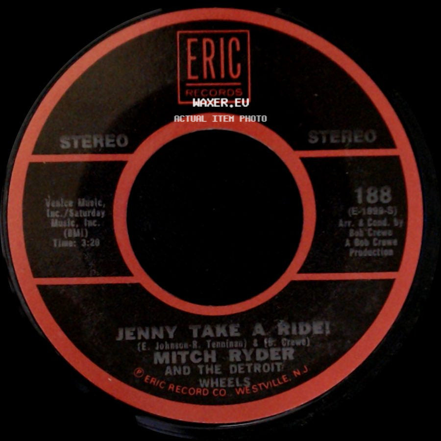 Mitch Ryder And The Detroit Wheels - Jenny Take A Ride! / Little Latin Lupe Lu side A
